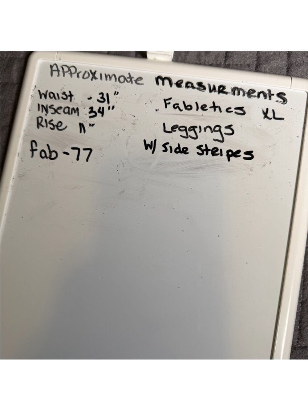 Fabletics Black Leggings Extra Large - Picture 4 of 4